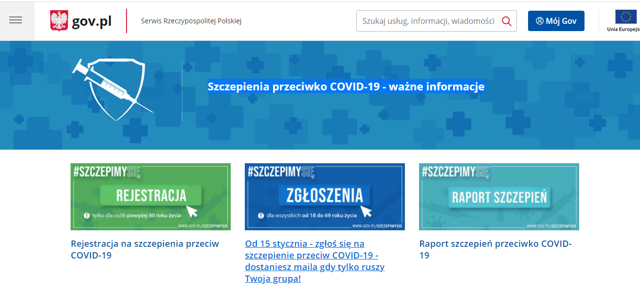 Szczepienia przeciwko COVID-19 - ważne informacje - Otwarte Drzwi